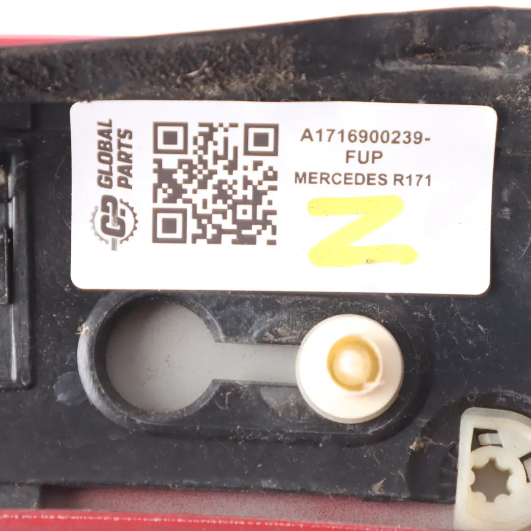 Mercedes R171 Windscreen A Pillar Trim Right O/S Fire Opal Red - 590 A1716900239