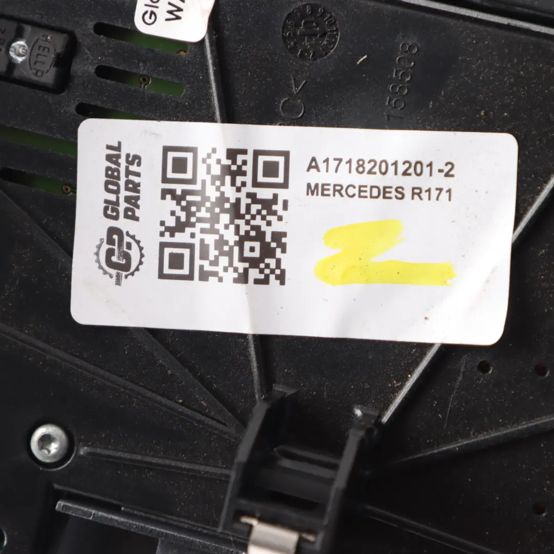 Mercedes SLK R171 Roof Light Interior Reading Lamp Control Panel A1718201201