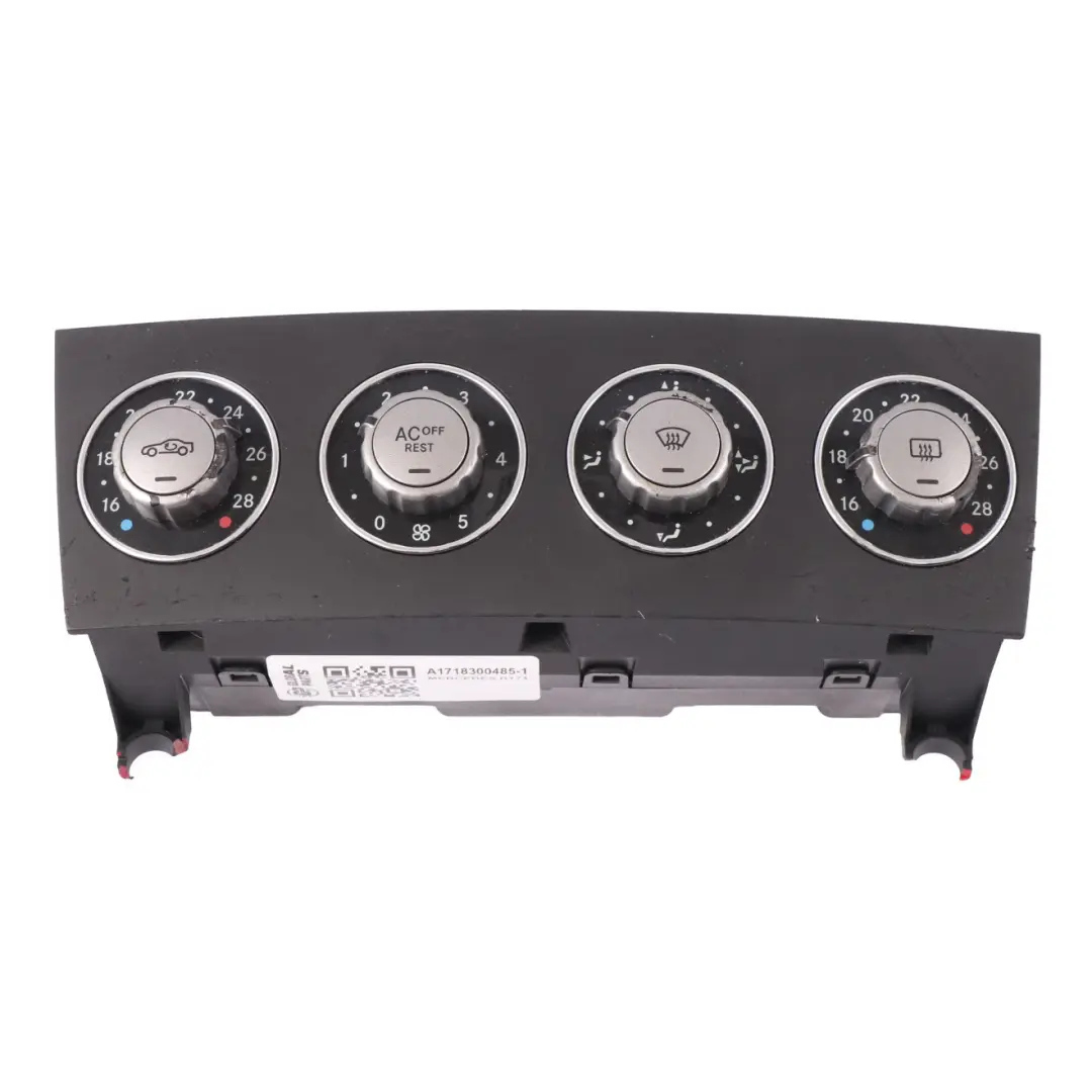 Mercedes SLK R171 A/C Klimaanlage Heizung Klimasteuerung Schalttafel A1718300485