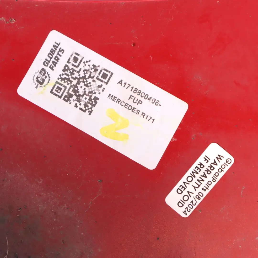 Mercedes R171 Wing Fender Panel Front Right Feueropal Fire Opal Red - 590