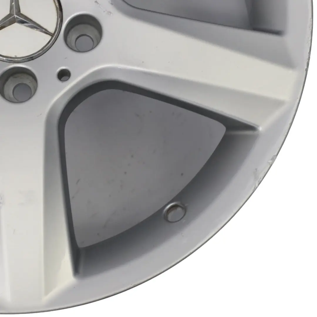 Mercedes R172 Silver Alloy Wheel Rim 17" 7,5J ET:42 5 Spoke A1724013602