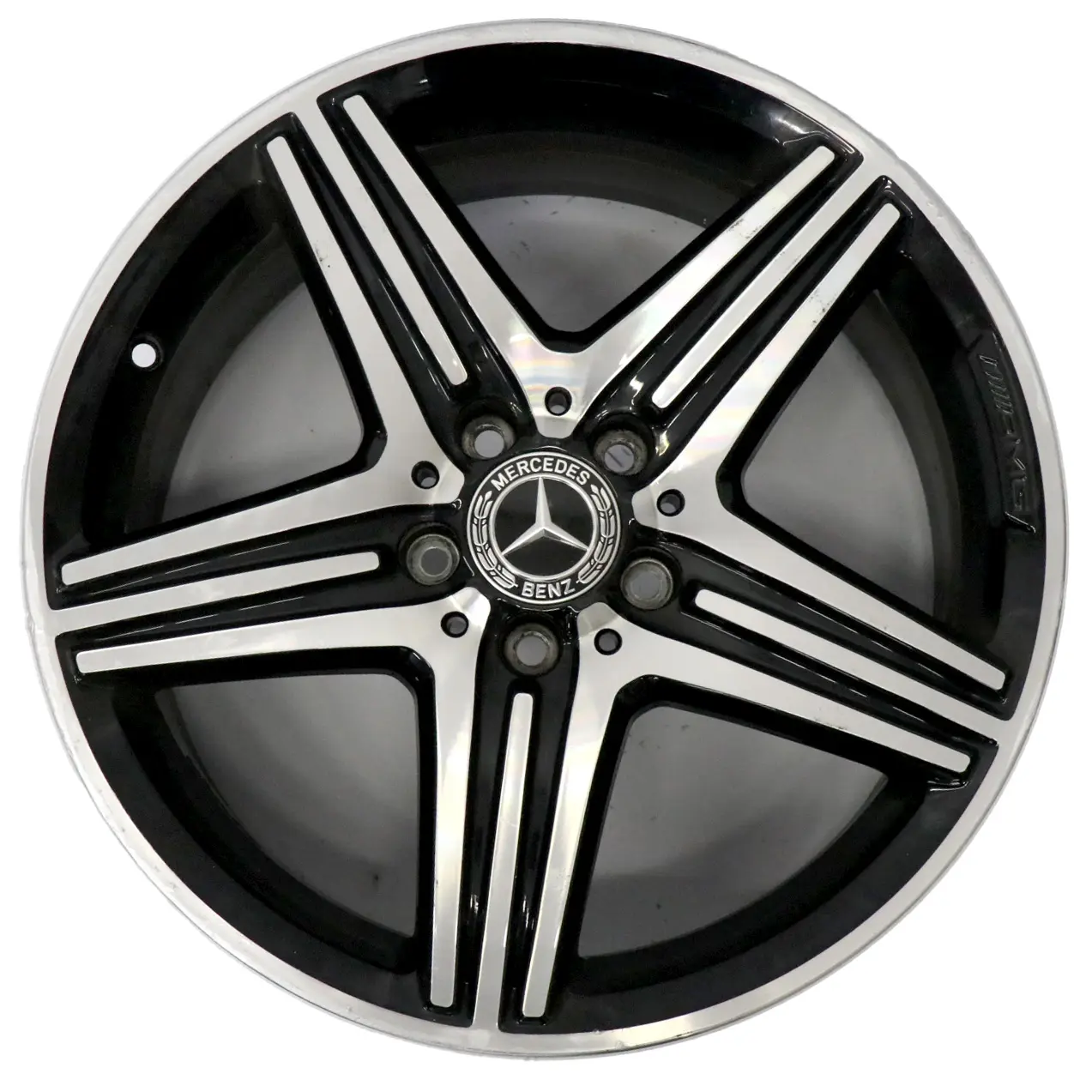 Mercedes W176 AMG Jante Alliage 18" 5 Double Spoke ET:48 8J A1764010402