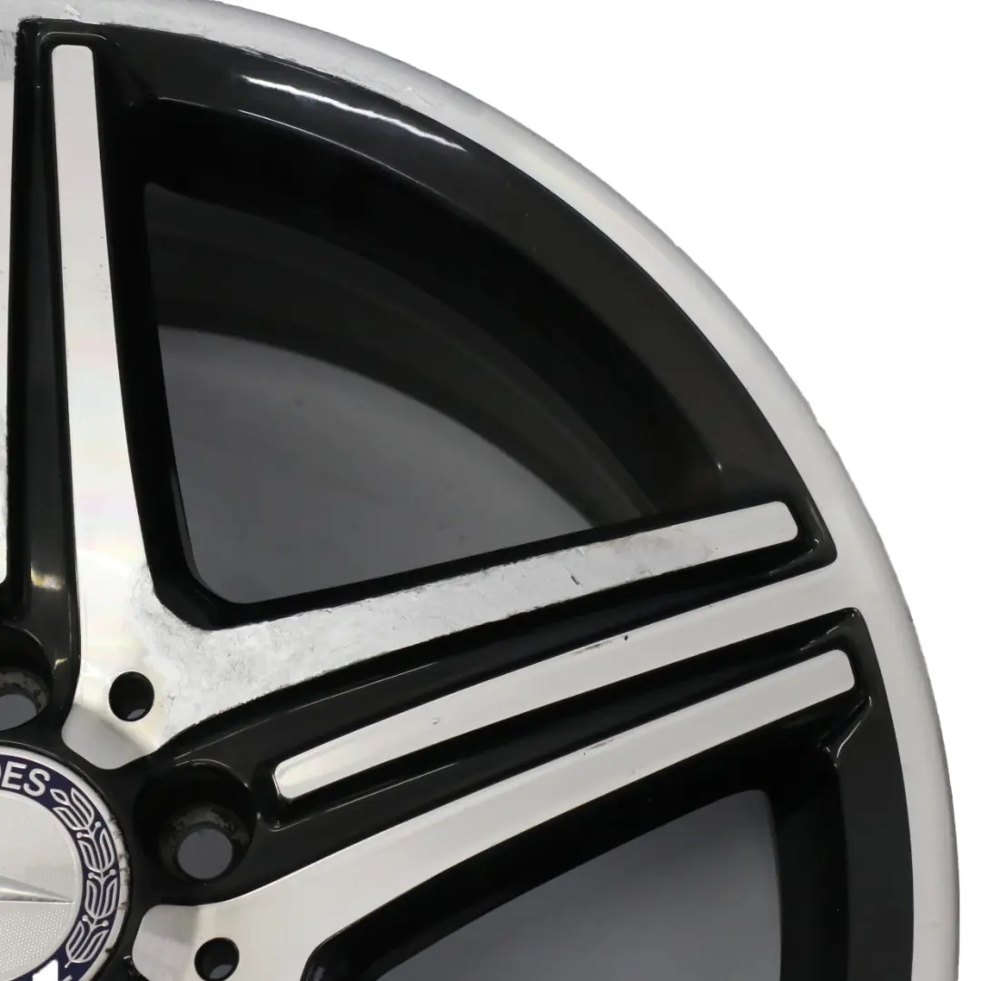 Mercedes W176 AMG Wheel Alloy Rim 18" 5 Double Spoke ET:48 8J A1764010402