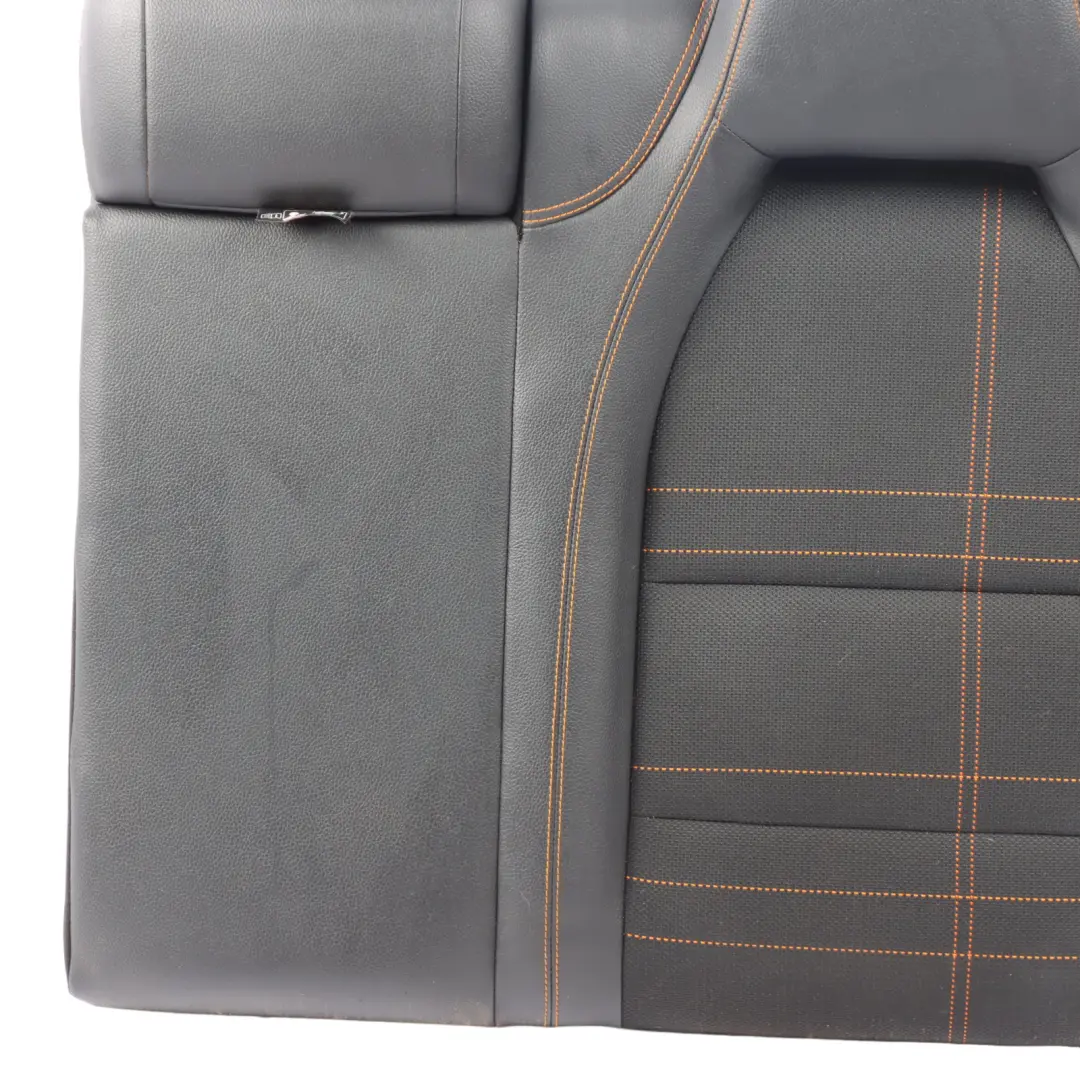 Mercedes W176 Seat Backrest Rear Left N/S Leather Cloth Fabric Black A1769204501