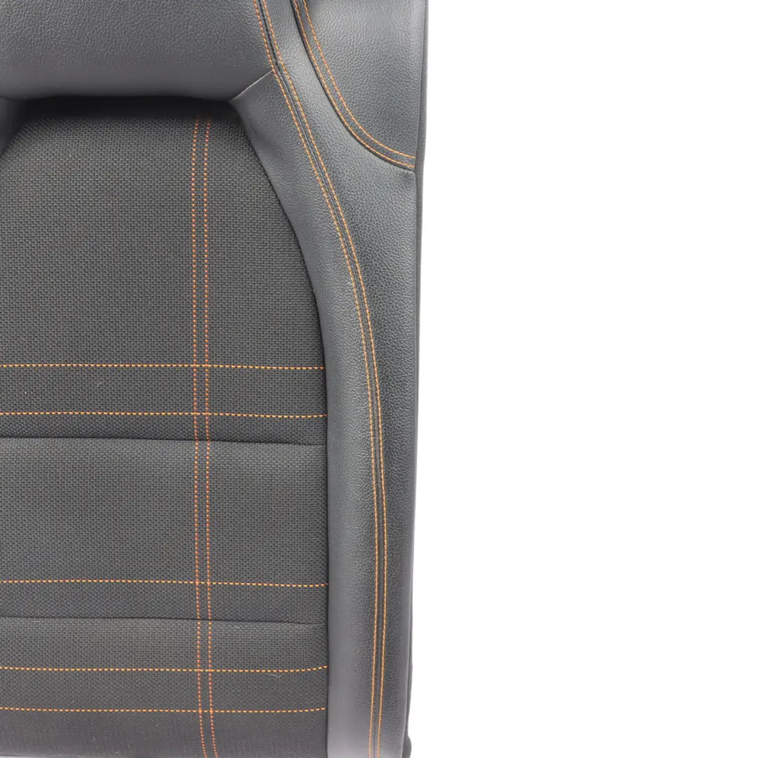 Mercedes W176 Seat Backrest Rear Right O/S Leather Cloth Fabric Black