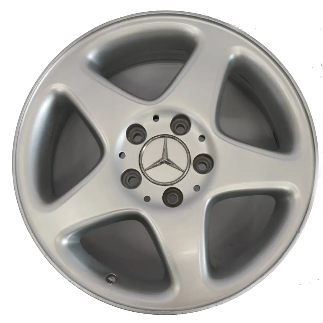 Llanta de aleación plateada Mercedes W203 5 agujeros 16" ET:37 7J A2034010702