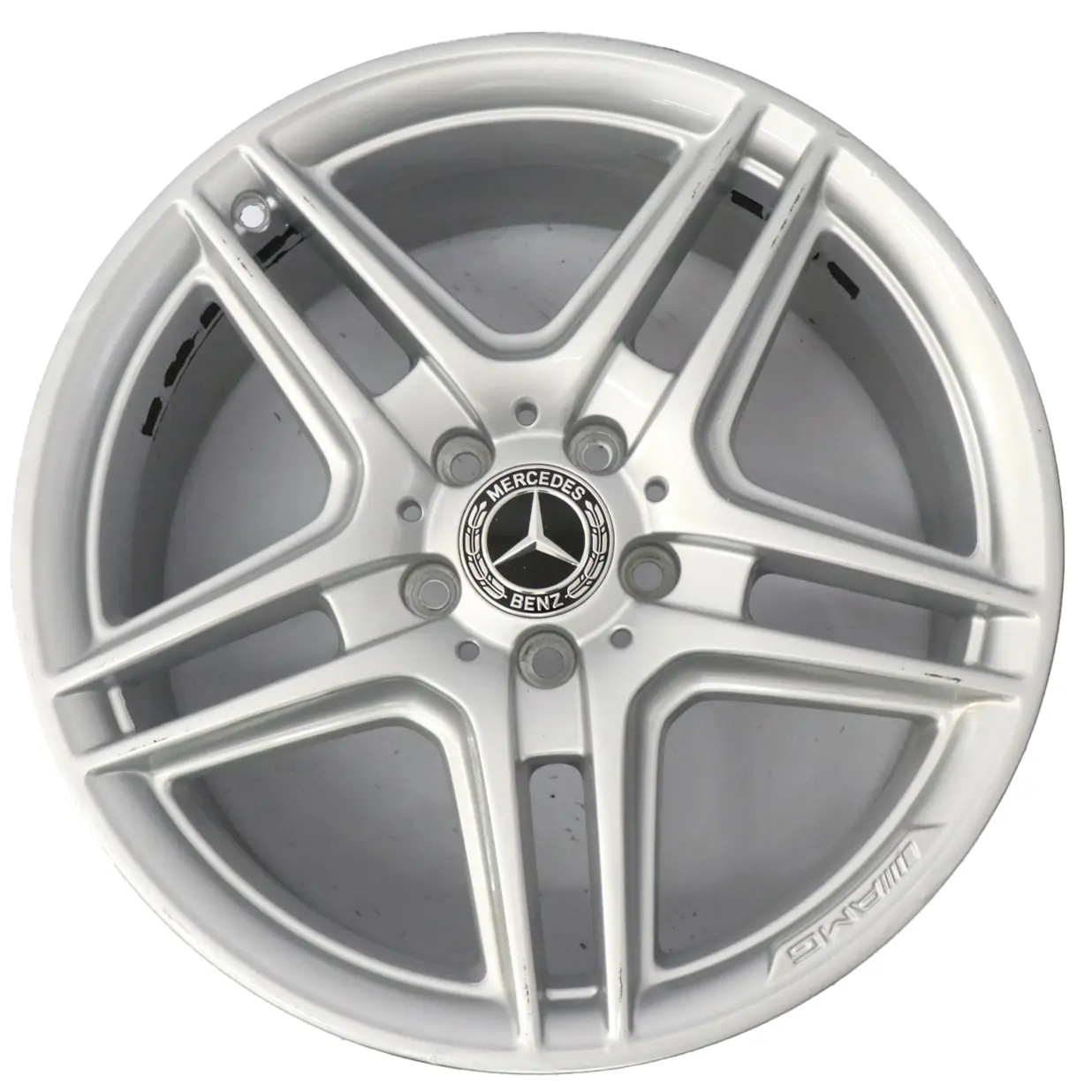 Mercedes W204 AMG Rear Silver Alloy Wheel Rim 18" 8,5J ET:54 A2044014202