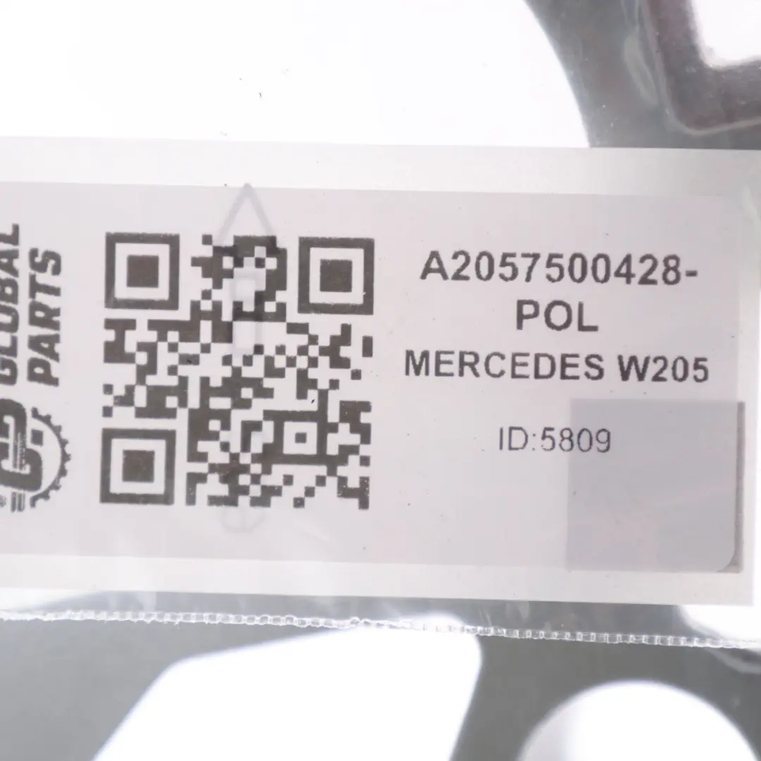 Mercedes W205 Bisagra trasera derecha del maletero Selenite Grey 992 A2057500428