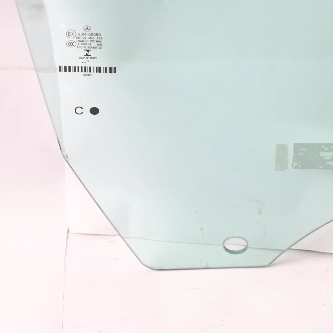 Mercedes W207 Türfenster Glas Vorne Rechts Grün AS2 A2077250200