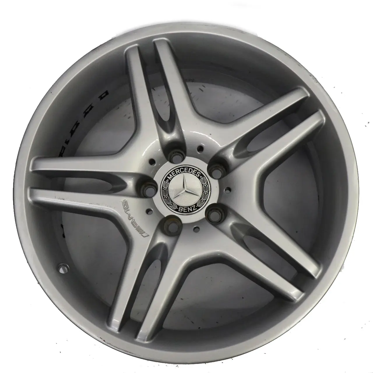 Mercedes W211 Srebrna Felga Aluminiowa AMG 18" 8J ET:30 5 Hole A2114012602