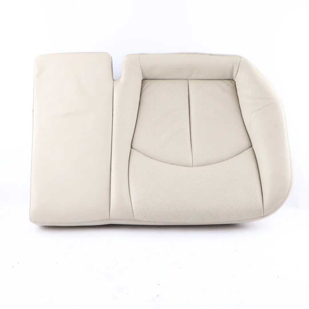 Mercedes W211 Rear Seat Bench Saloon Couch Cover Leather Nappa Amaretta Beige