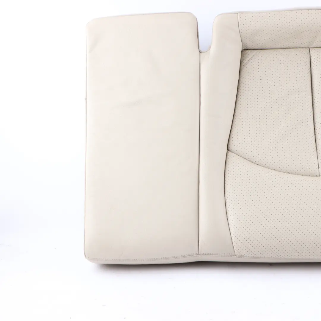 Mercedes W211 Rear Seat Bench Saloon Couch Cover Leather Nappa Amaretta Beige