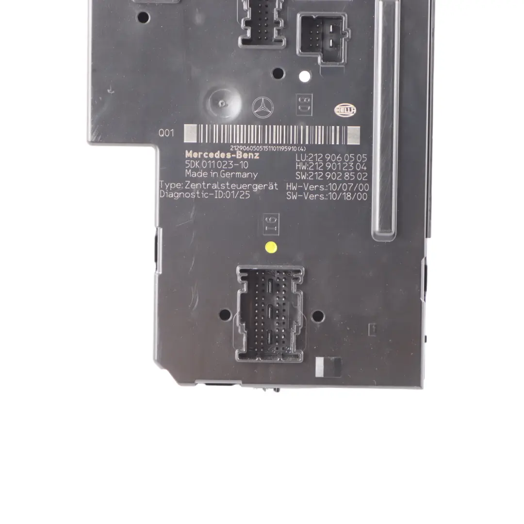 Fuse Box Mercedes W212 Rear Relay Control Unit Electric Module SAM A2129060505