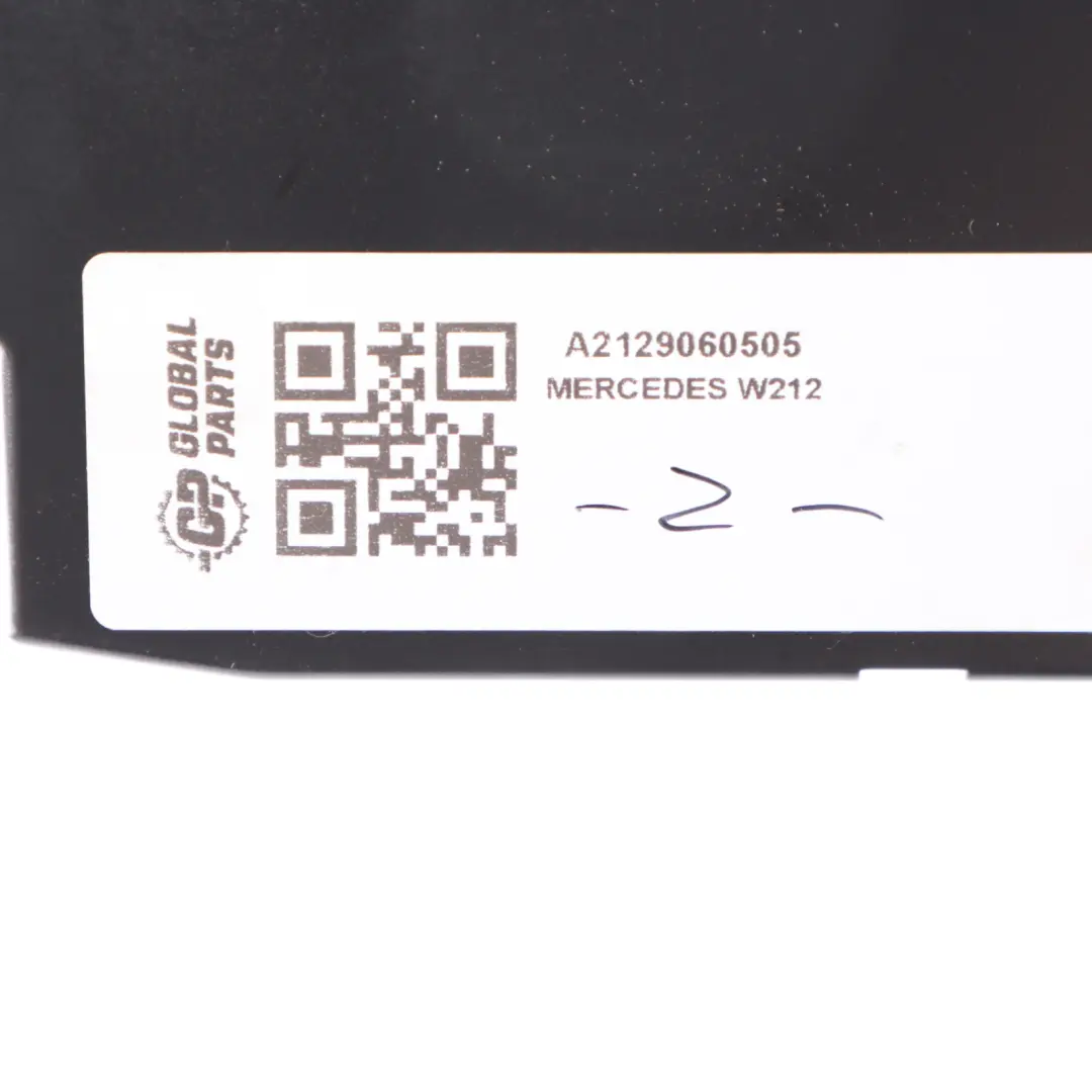 Fuse Box Mercedes W212 Rear Relay Control Unit Electric Module SAM A2129060505
