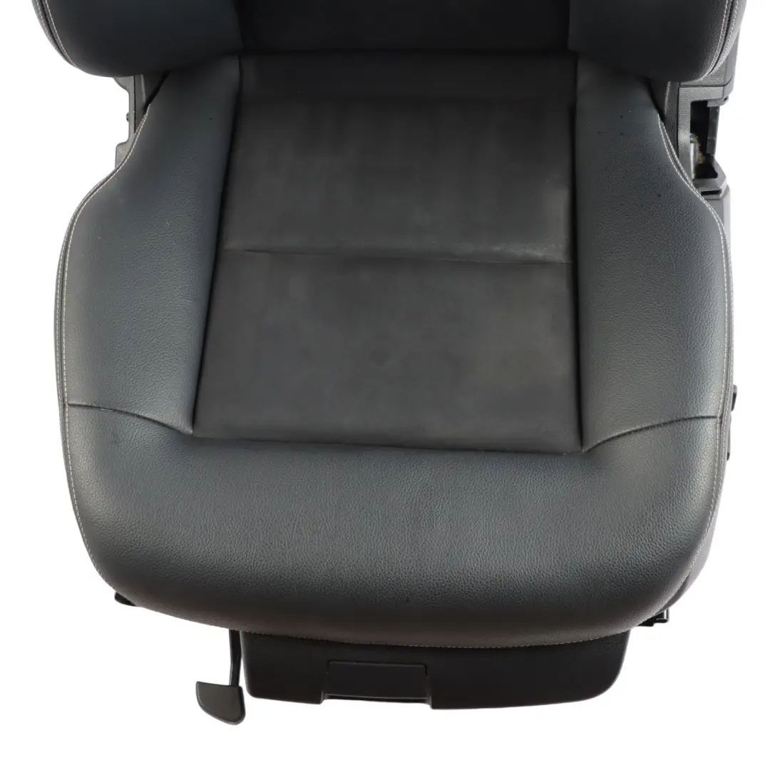 Mercedes W212 Front Seat Left N/S Heated Sport Black Leather Interior