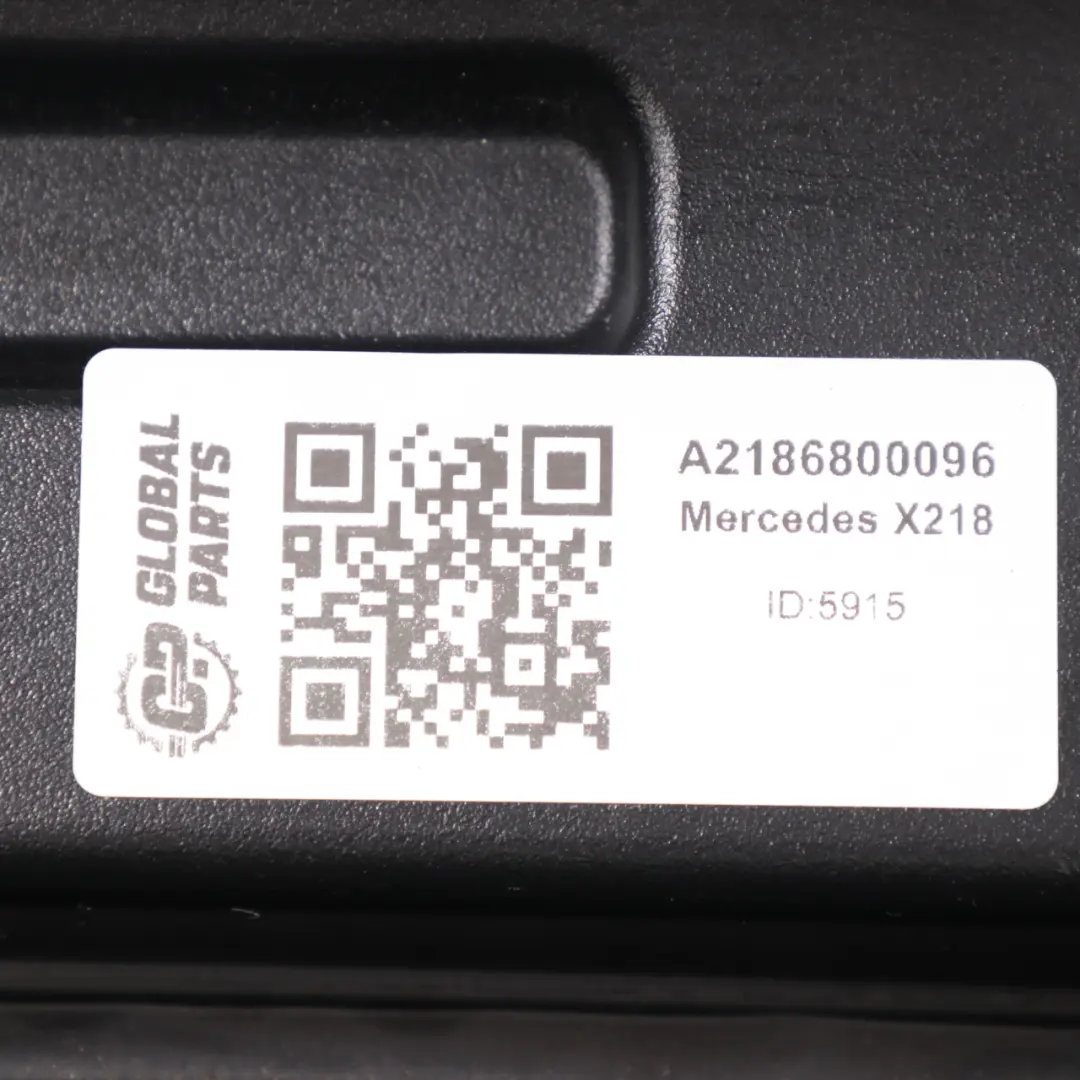 Mercedes X218 Consola Central Delantera Apoyabrazos Revestimiento A2186800096