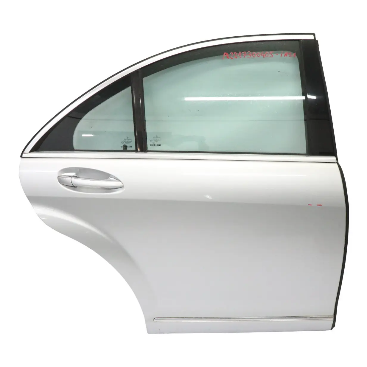 Mercedes W221 Rear Right Door O/S Iridium Silver Metallic - 775