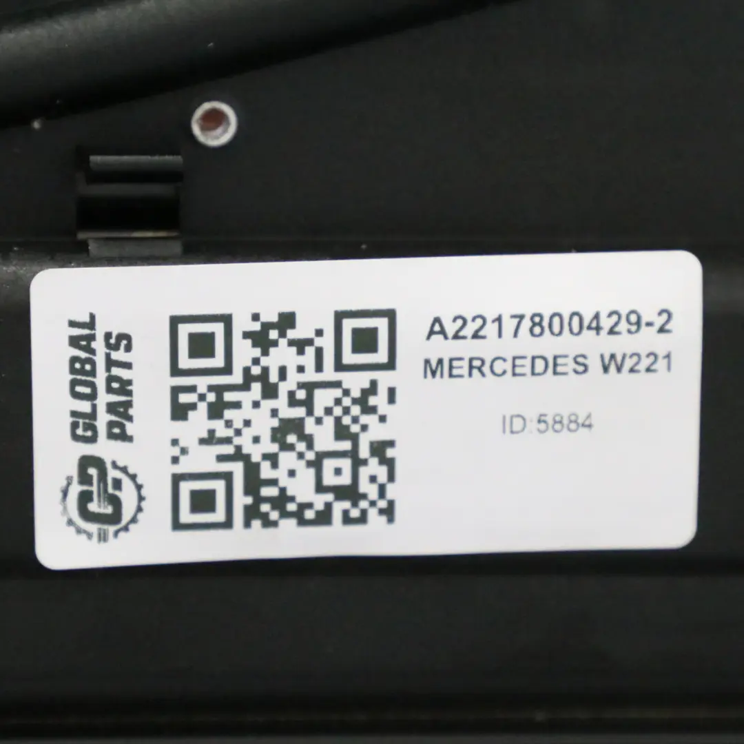 Mercedes W221 Szyberdach Przesuwny Dach Zespół Mechanizmu Szyby A2217800429