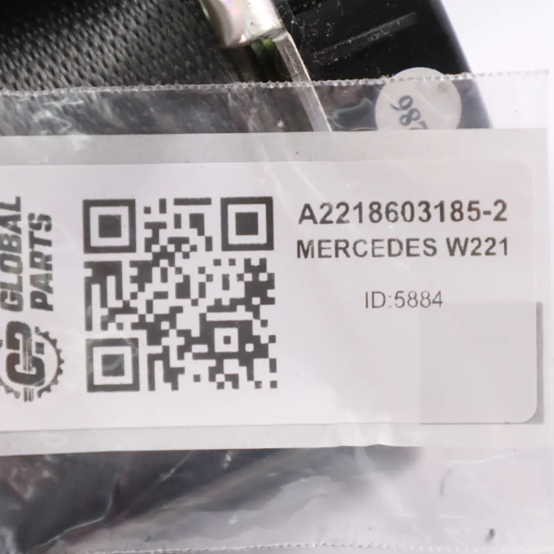 Mercedes W221 Pas Bezpieczeństwa Lewy Przedni Czarny A2218603185