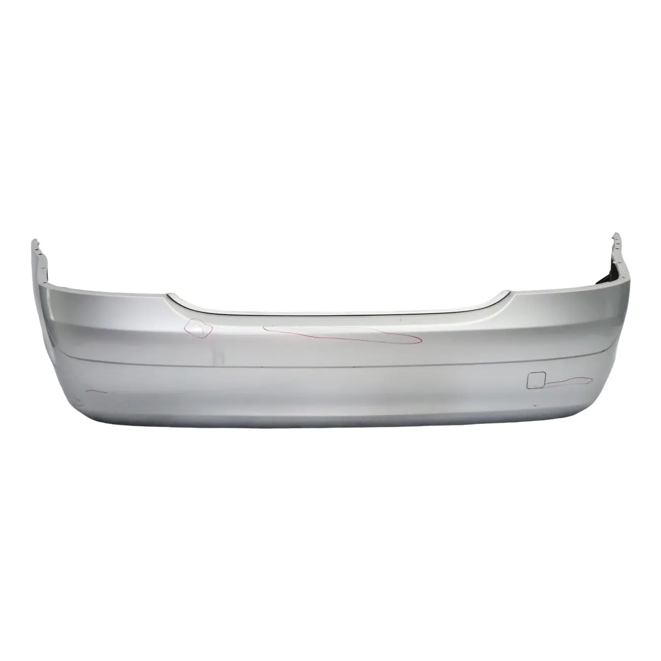 Mercedes W221 Rear Bumper Trim Panel Cover Iridium Silver Metallic - 775