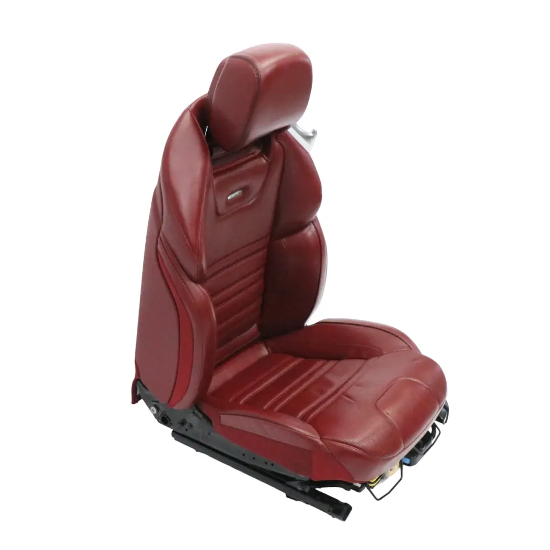 Mercedes SL R231 AMG Asiento Delantero Izquierdo Calefaccionado Cuero Rojo