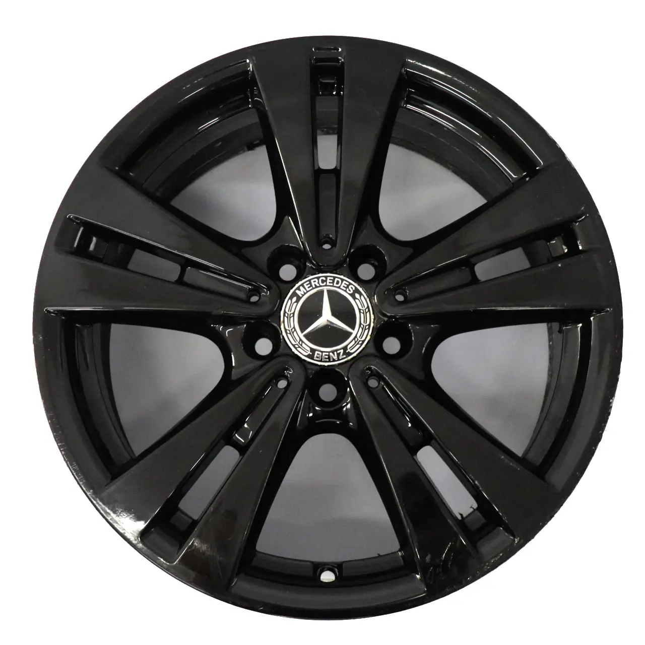 Mercedes W176 W246 Black Alloy Wheel Rim 17" ET:52,5 7,5J A2464011400