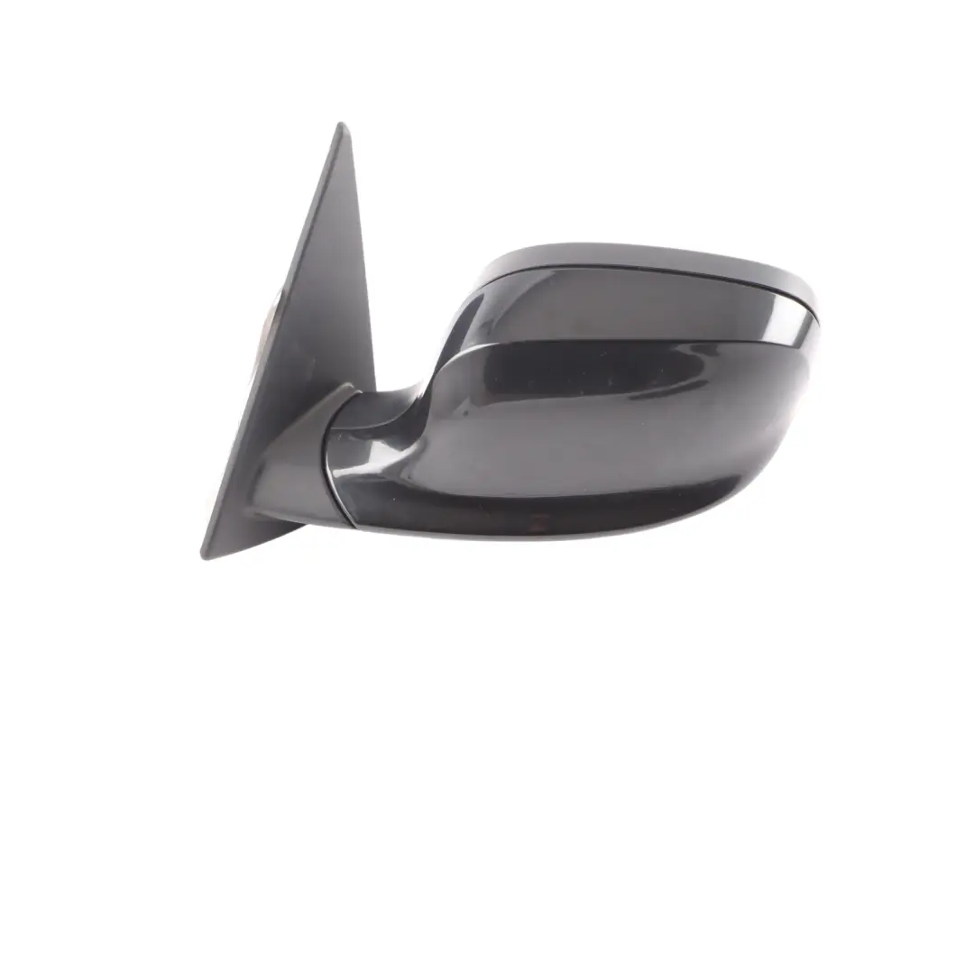 Door Wing Mirror BMW X1 E84 Left N/S Auto Dip Memory Black Sapphire - 475