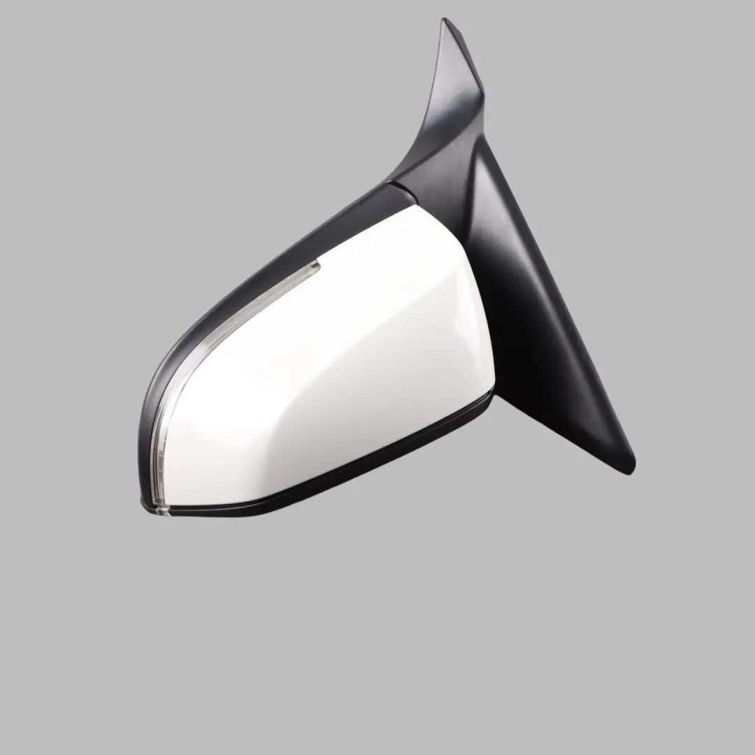 Door Wing Mirror BMW X1 E84 Right O/S Shadow Line High Gloss Alpine White - 300