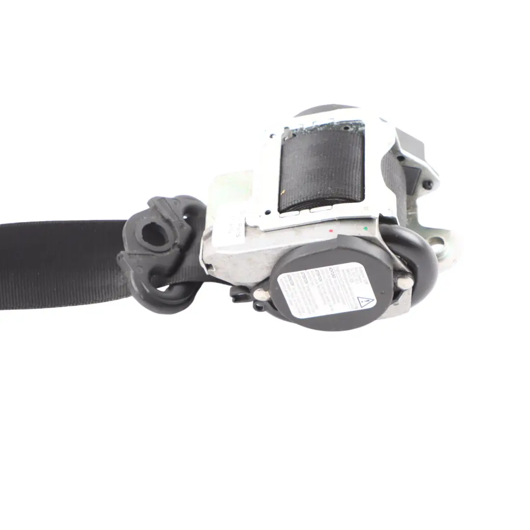 Audi A6 C6 Front Seat Belt Passenger Left N/S Upper Seatbelt Black 4F0857705A