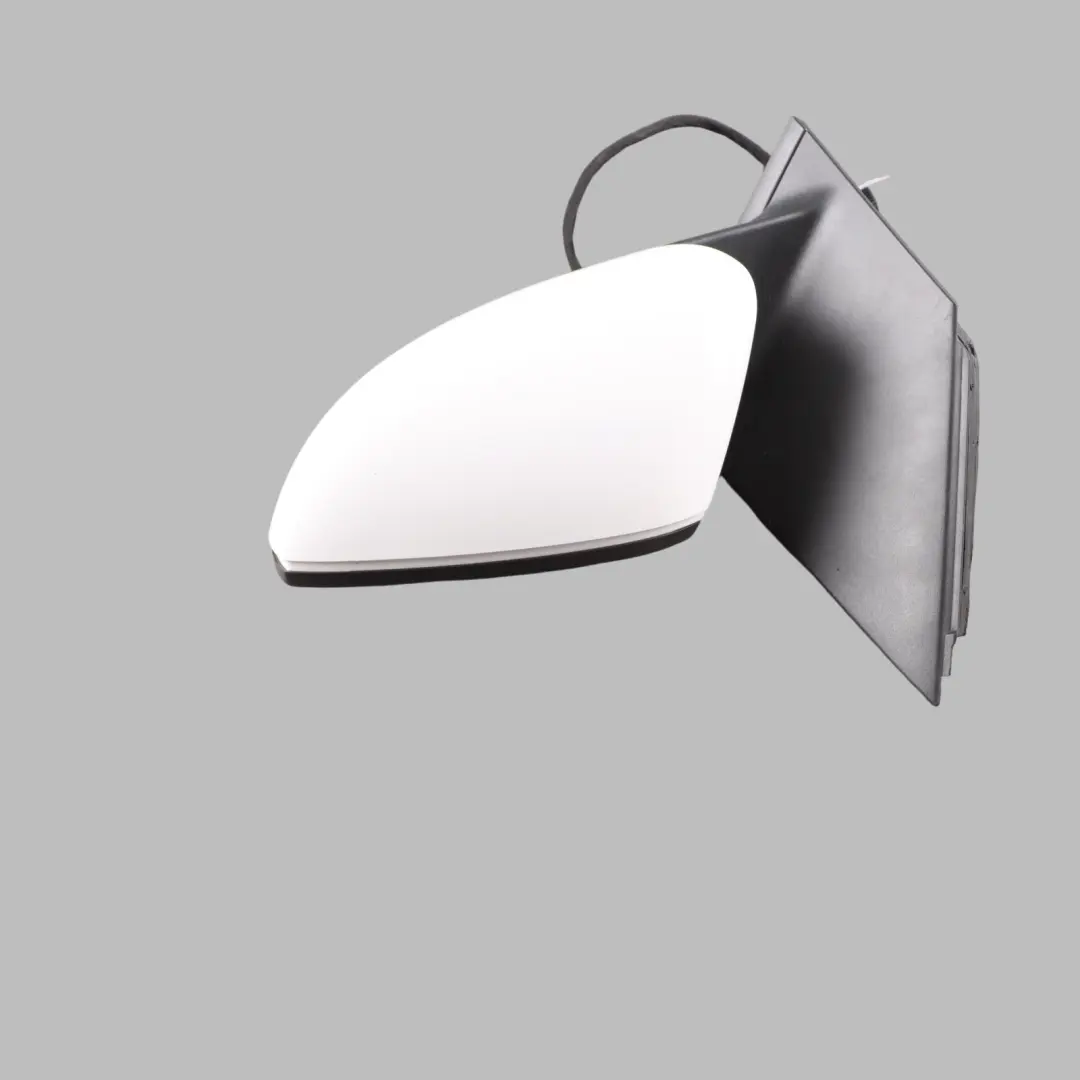 VW Volkswagen Polo 6R Door Wing Left N/S Side View Mirror Candy White LB9A