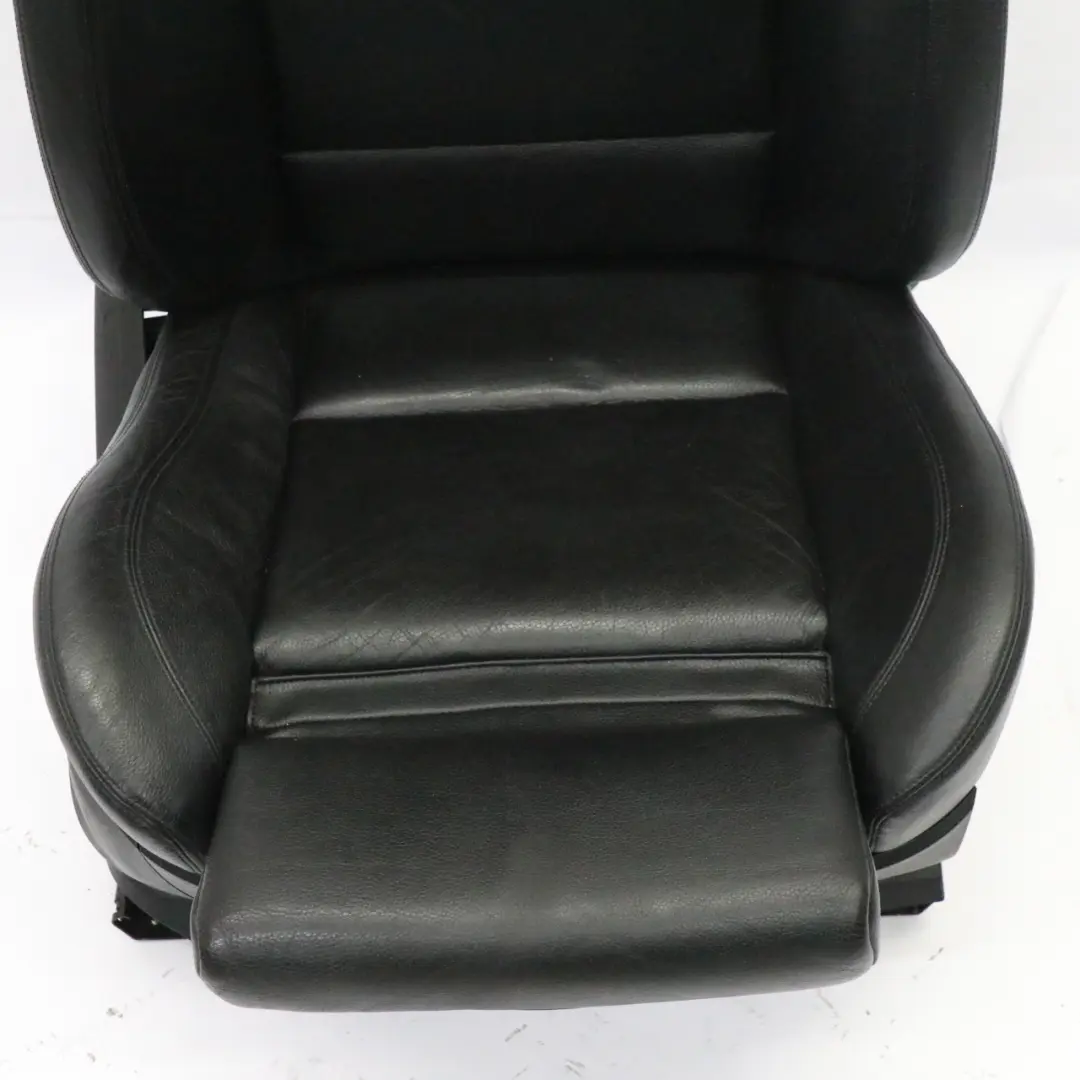 Front Seat BMW F10 F11 Sport Heated Memory Right O/S Leather Dakota Black