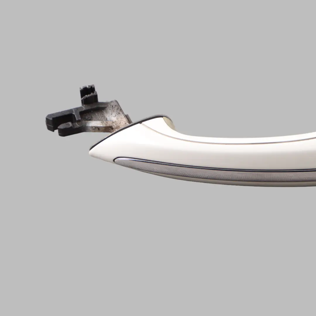 Door Handle BMW F01 F10 F11 Grab Outside Front Left N/S Alpine White - 300