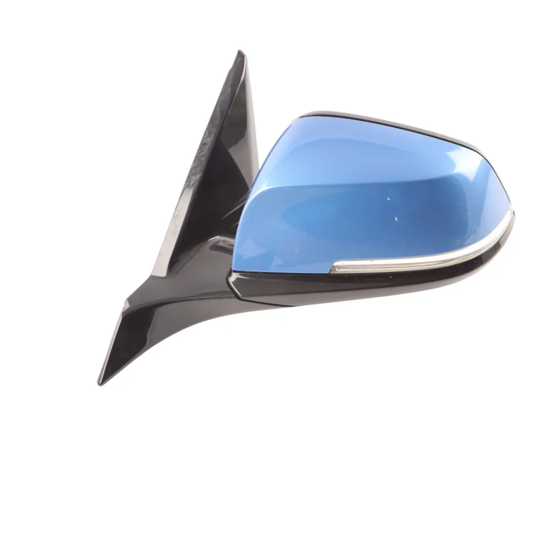 BMW F21 F22 Wing Mirror Left N/S Door High Gloss Estorilblau Blue B45 7268599