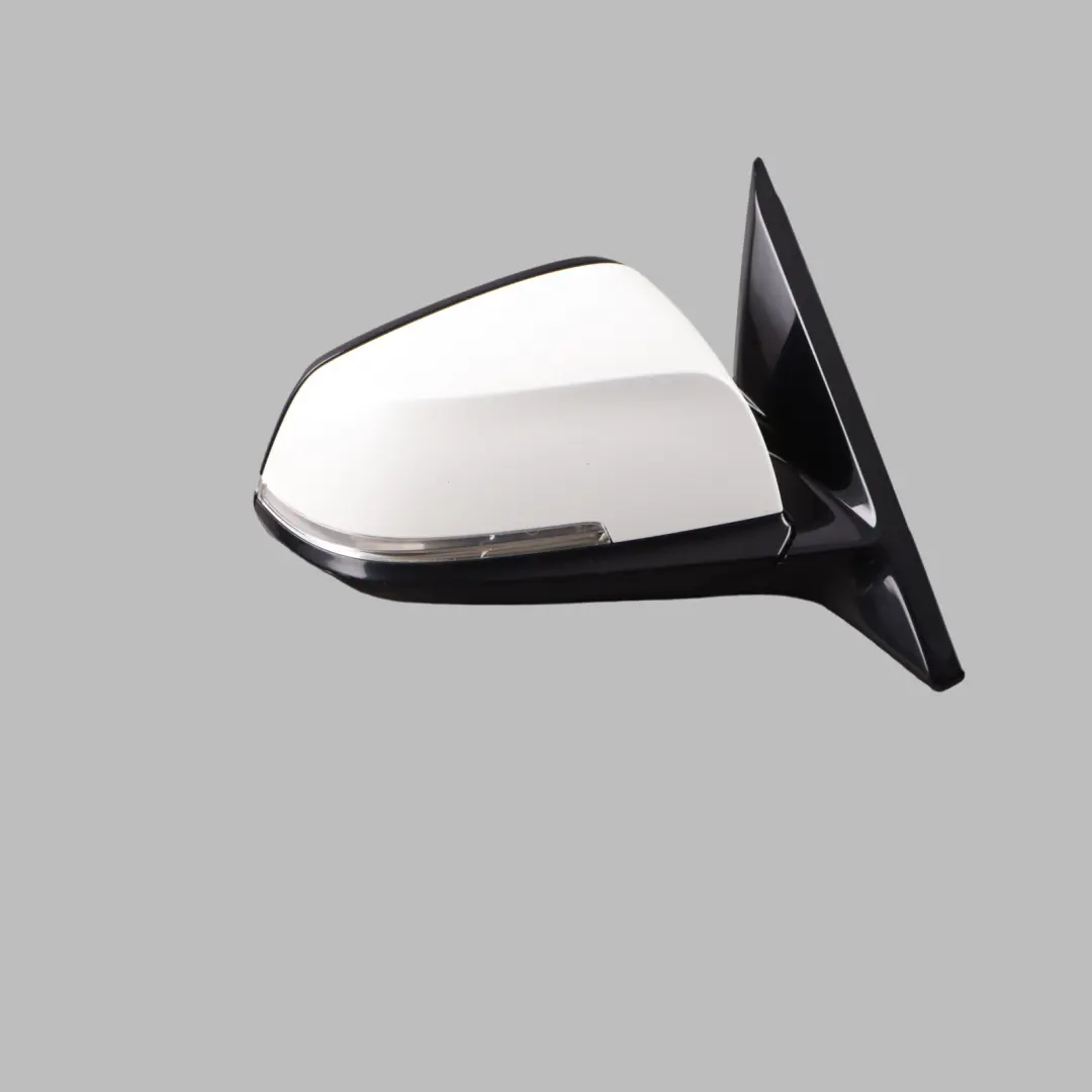 WIng Mirror BMW F32 F33 F36 Right O/S Heated High Gloss 5 Pins Alpine White 300