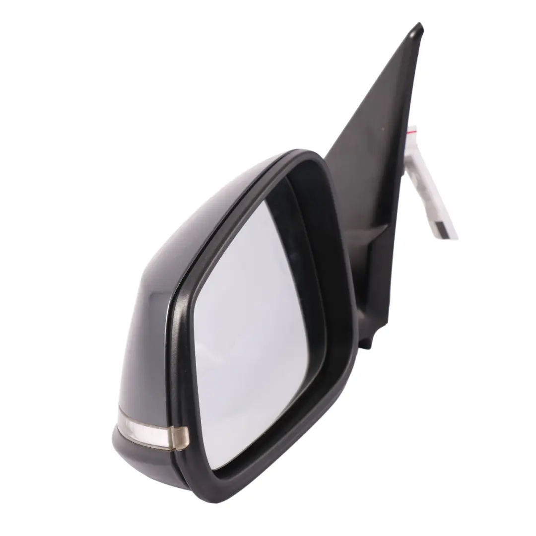 BMW E84 Left N/S Door Wing Mirror Memory Mineral Grey Metallic - B39