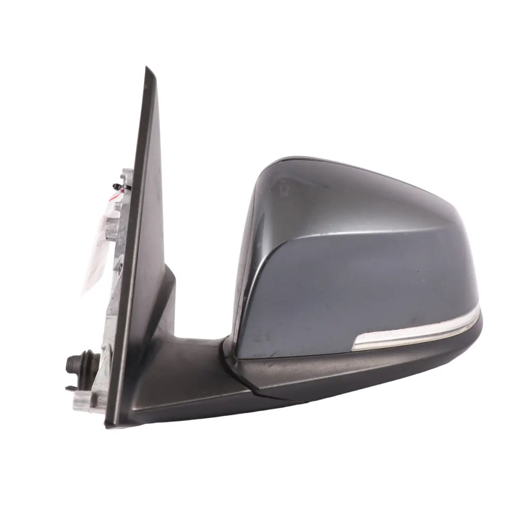 BMW E84 Left N/S Door Wing Mirror Memory Mineral Grey Metallic - B39