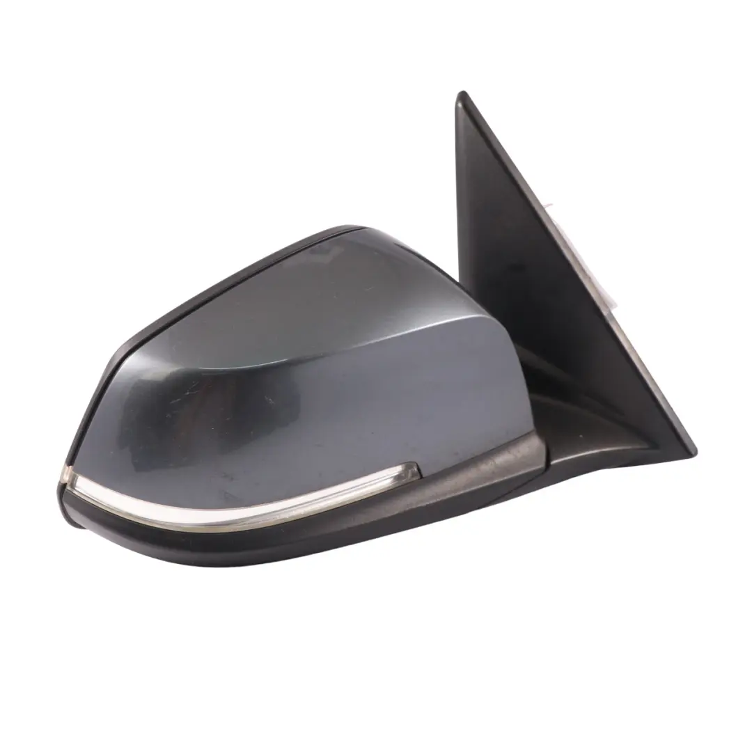 BMW E84 Right O/S Door Wing Mirror Memory Mineral Grey Metallic - B39