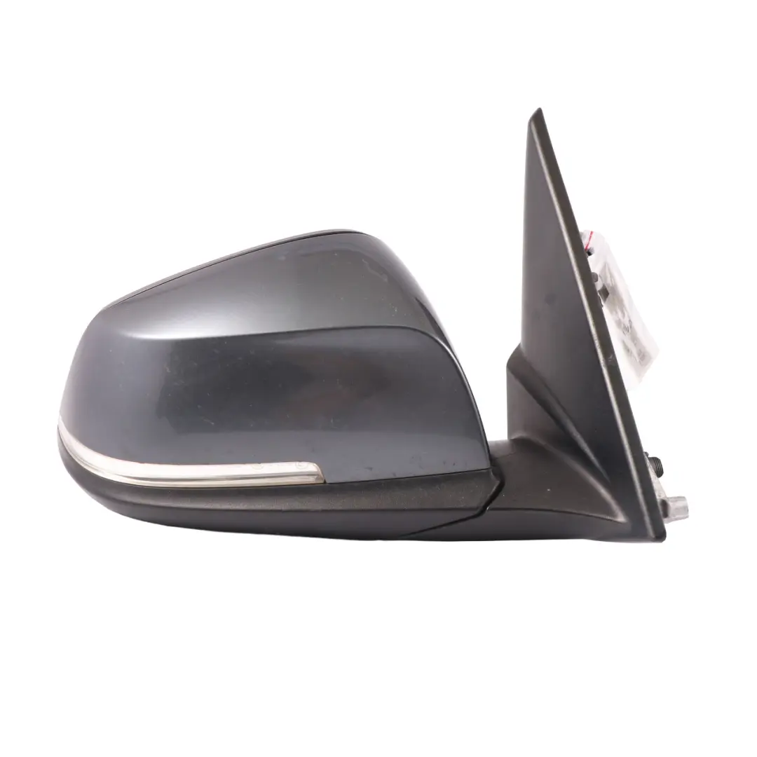 BMW E84 Right O/S Door Wing Mirror Memory Mineral Grey Metallic - B39