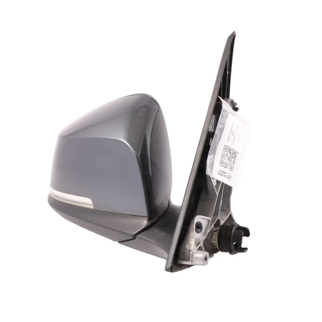 BMW E84 Right O/S Door Wing Mirror Memory Mineral Grey Metallic - B39