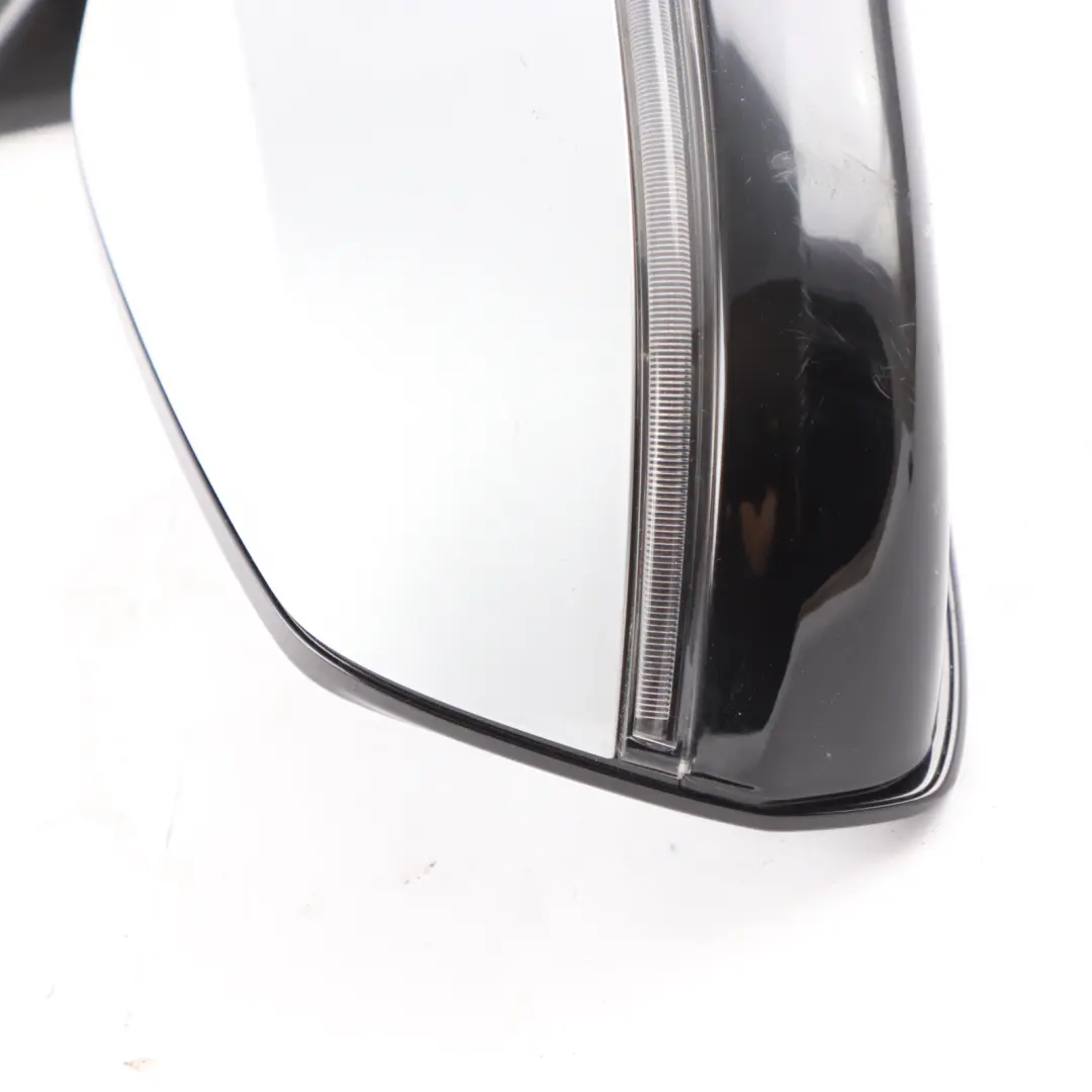 Wing Mirror BMW F10 LCI Heated Right O/S Door Auto Dip High Gloss Glacier Silver