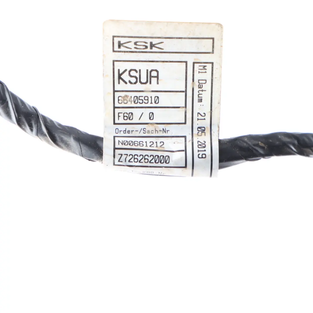 Mini F60 Headlight Front Lamp Left N/S Harness Wiring Loom Cable Socket 7390149