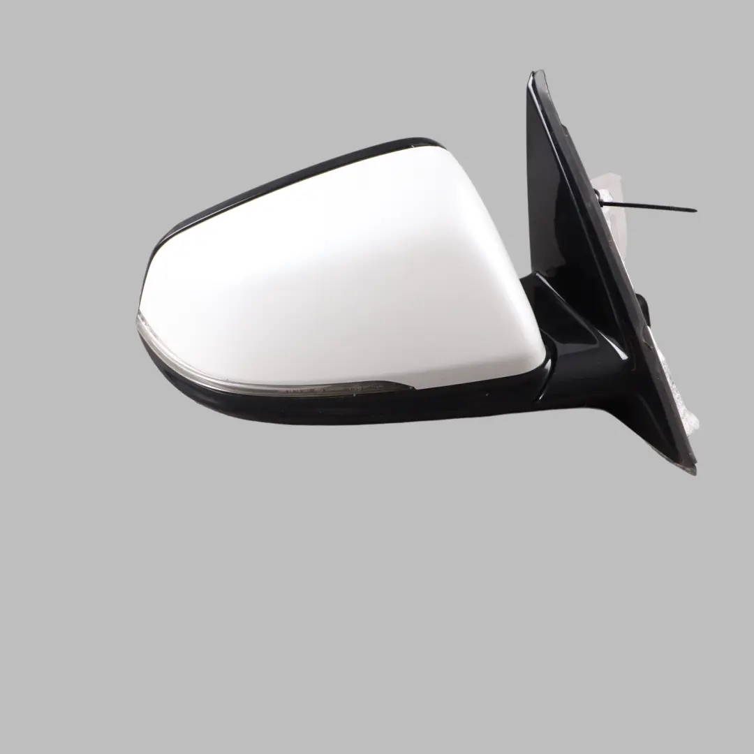 BMW X1 F48 Door Wing Mirror View Right O/S Shadow Line Mineral White A96 7459808