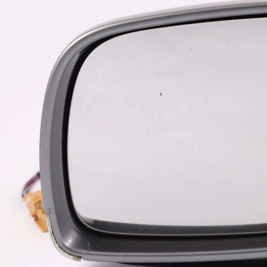 VW Volkswagen Touareg 7L Left N/S Door Mirror Wing Salt Lake Grey - D7Z L6857507