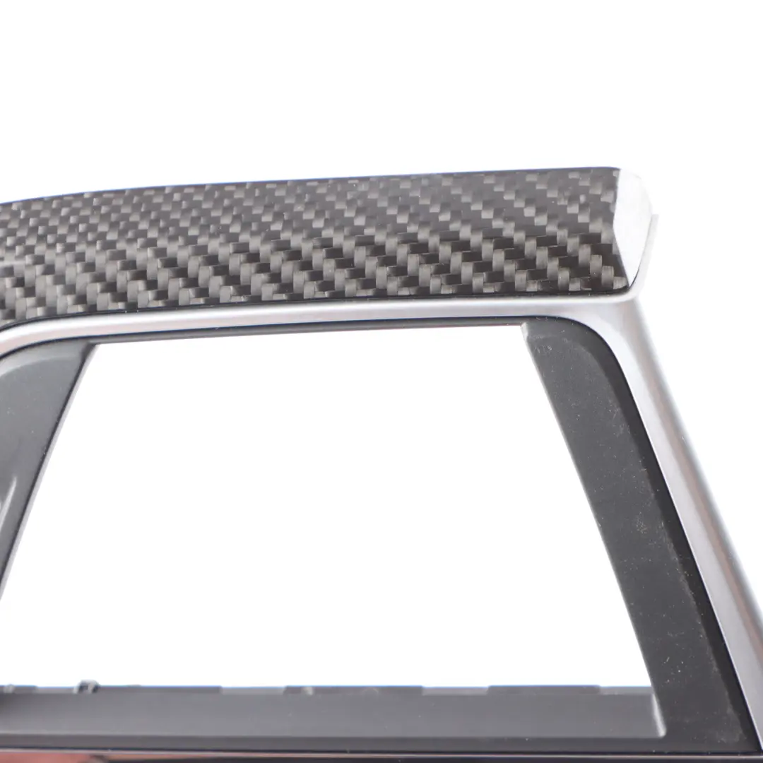 BMW F30 F80 F83 Interior Panel Trim Cover Carbon Fibre Black 8068608