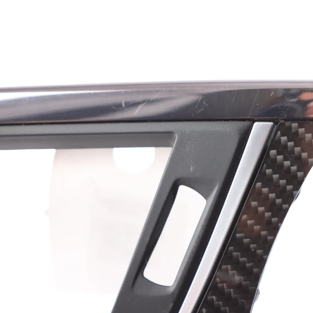 BMW F30 F80 F83 Interior Panel Trim Cover Carbon Fibre Black 8068608