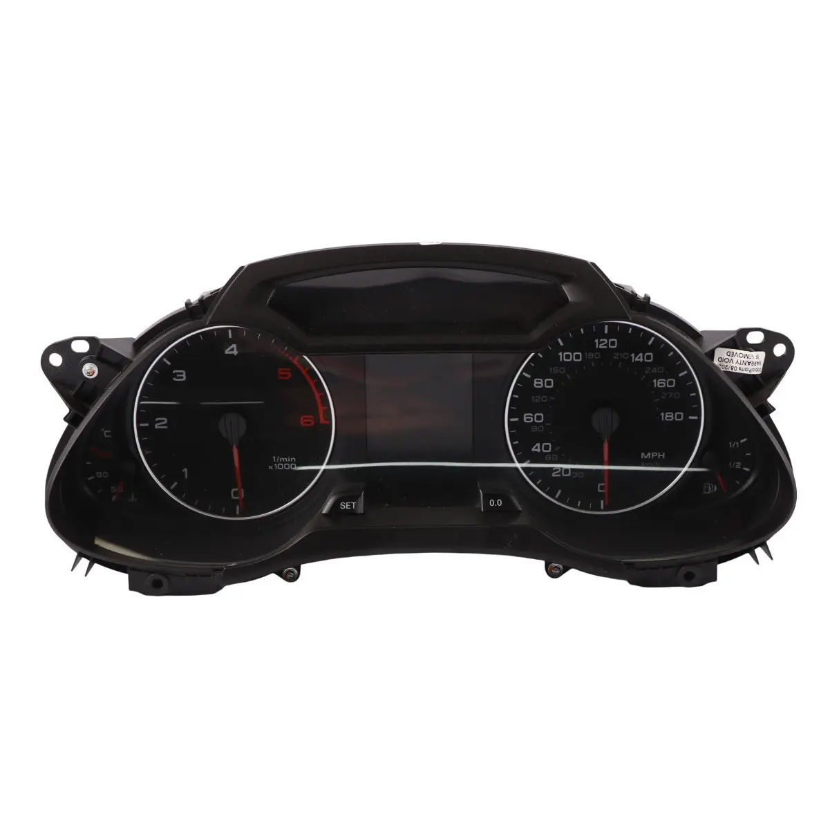 Audi A4 B8 2.0 TDI Diesel Insturment Cluster Clock Speed Meter Manual 8K0920981D