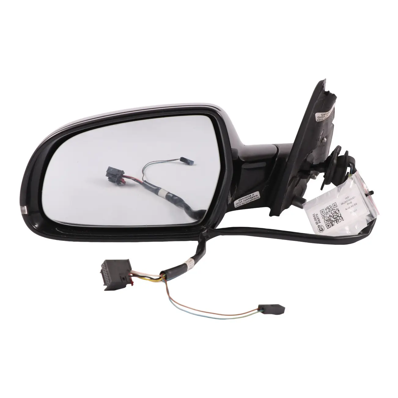 Audi A4 B8 Door Left N/S Mirror Wing Electric Phantom Black - LZ9Y 8K2857409AF