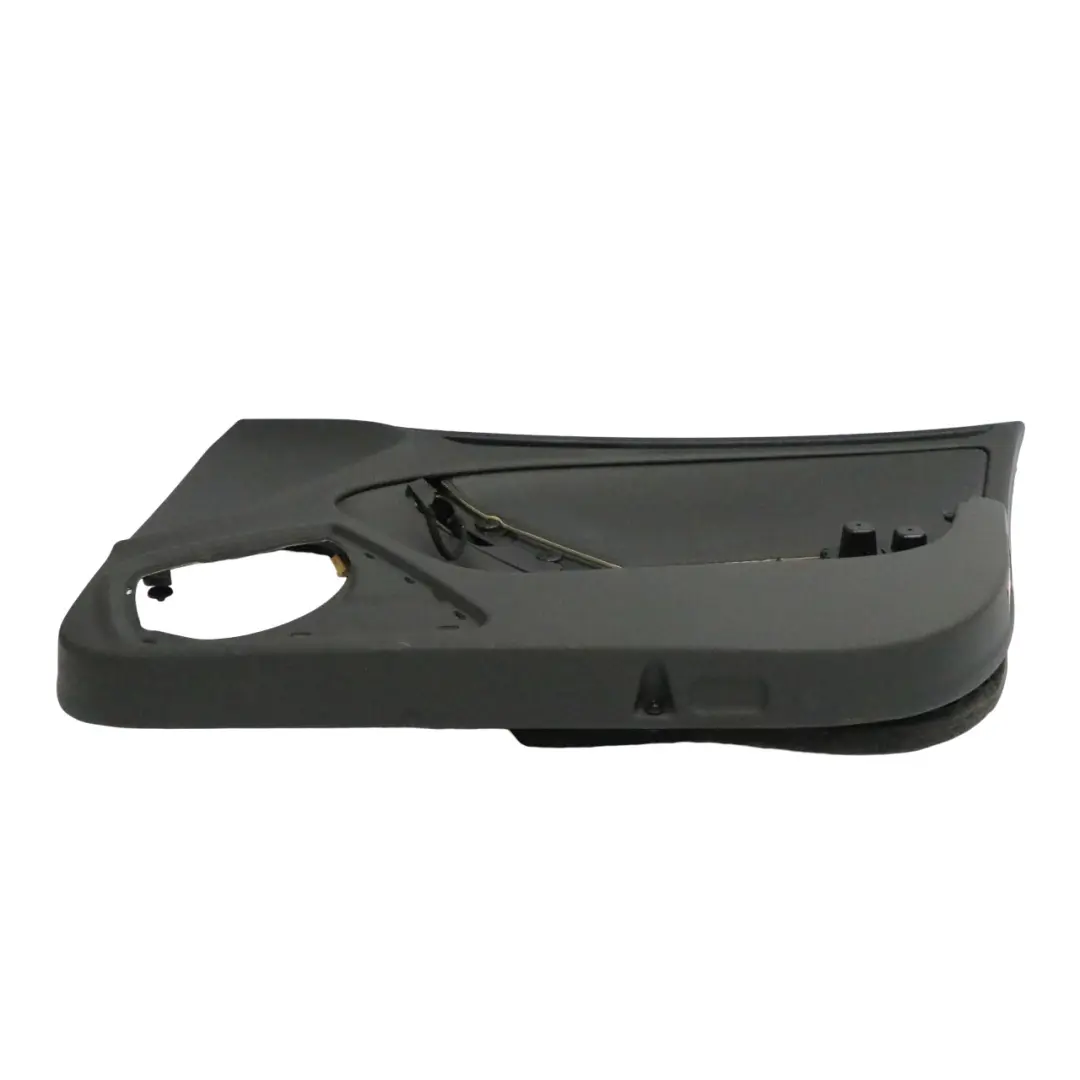 Audi A4 B8 Front Door Card Right O/S Lining Trim Panel Leather Black 8K2867104J