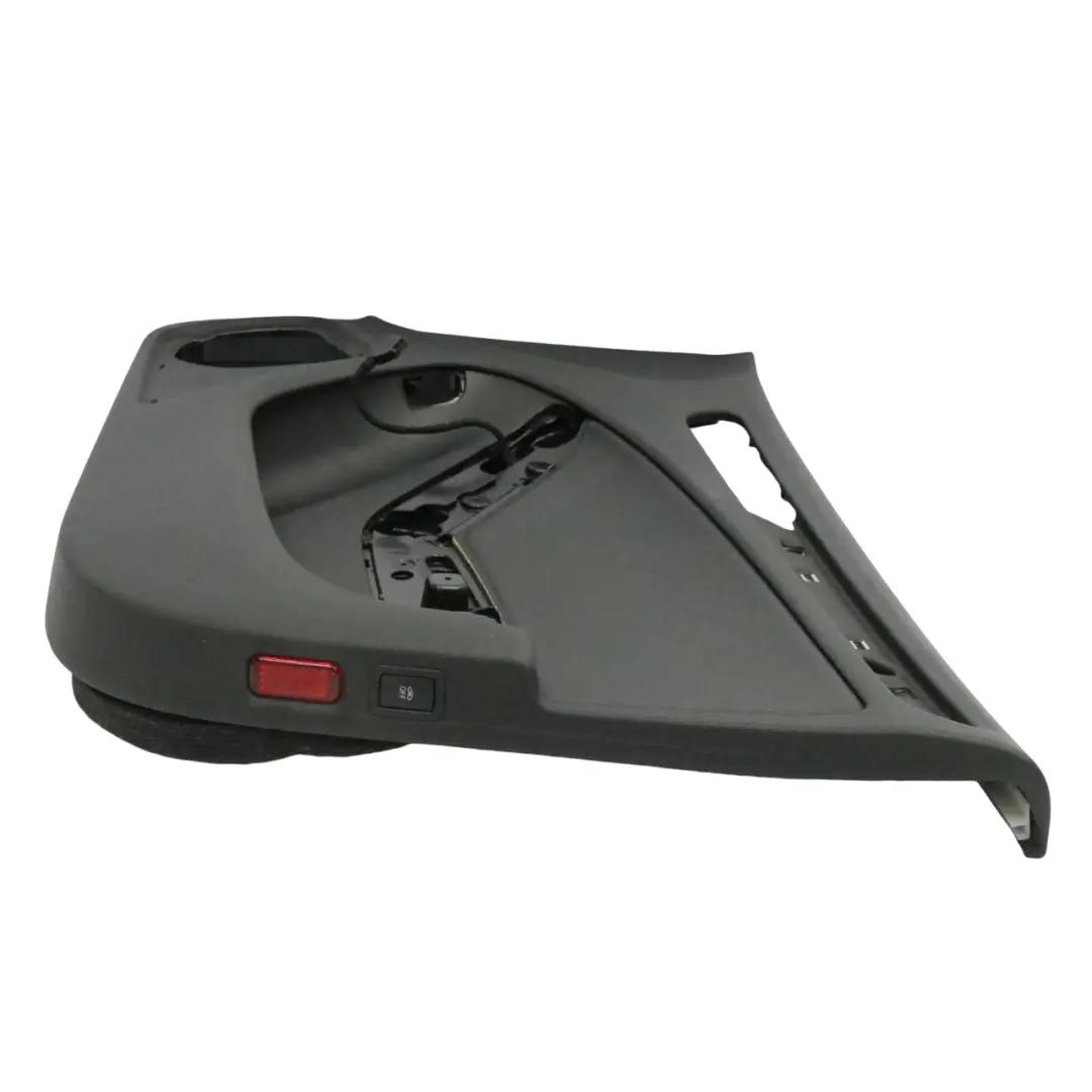 Audi A4 B8 Front Door Card Right O/S Lining Trim Panel Leather Black 8K2867104J
