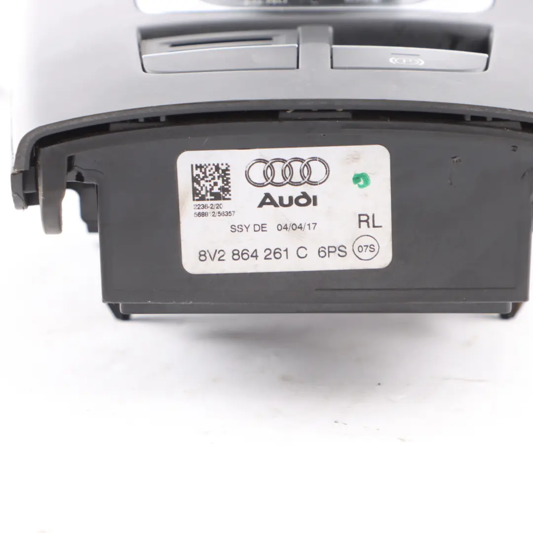 Audi A3 S3 8V Media Sat Nav Controller Center Console Trim Cup Holder Automatic